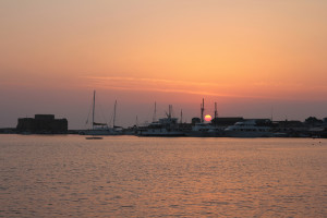 Sunset in Paphos