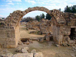 ancient ruins at Paphos