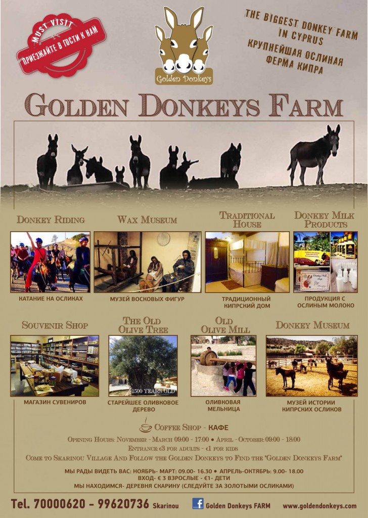 Предложения фермы осликов Golden Donkeys