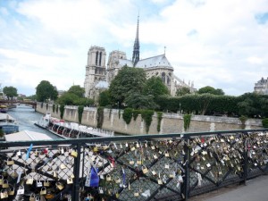 Love Bridge in Paris
