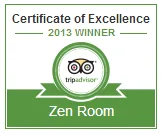 TripAdvisor Certificate of Excellence 2013