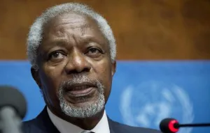 UN Secretary General Kofi Annan
