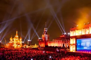Рок концерт на Красной площади
