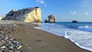 Petra tou Romiou beach