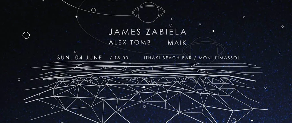 Пляжная вечеринка с James Zabiela в Лимассоле