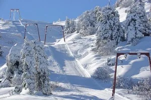 Troodos mountain during winter Troodos mountain during winter