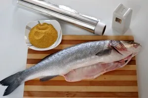 Fresh sea bass