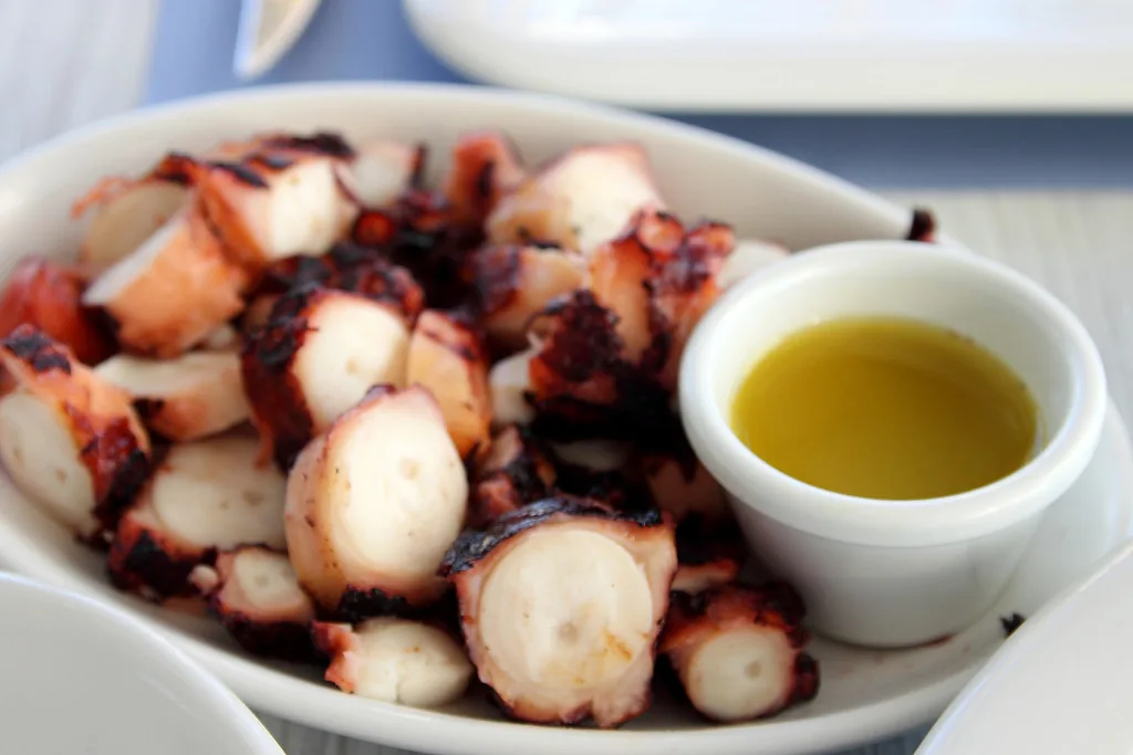  grilled octopus at Malindi 