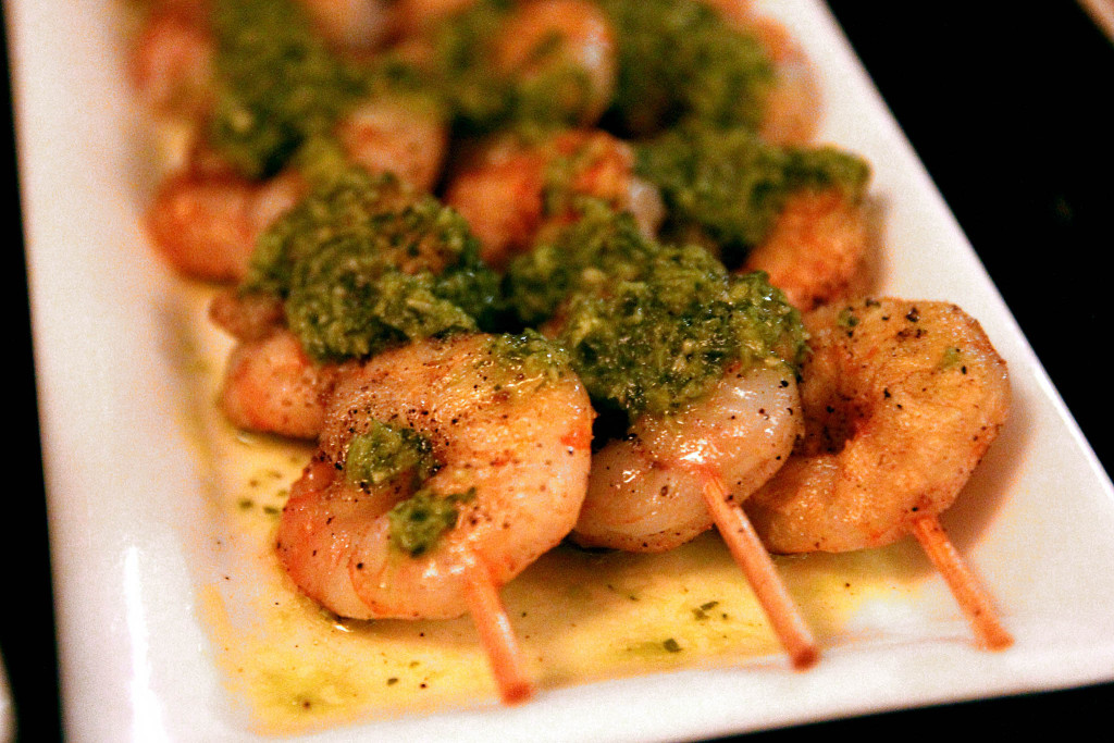 Prawn Souvlaki