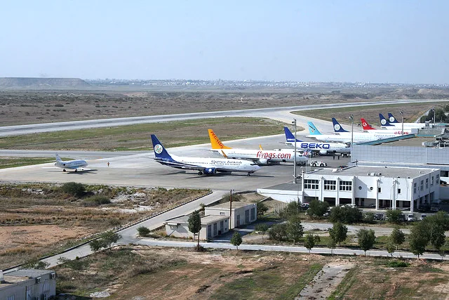 ''Ercan'' airport ''Ercan'' airport