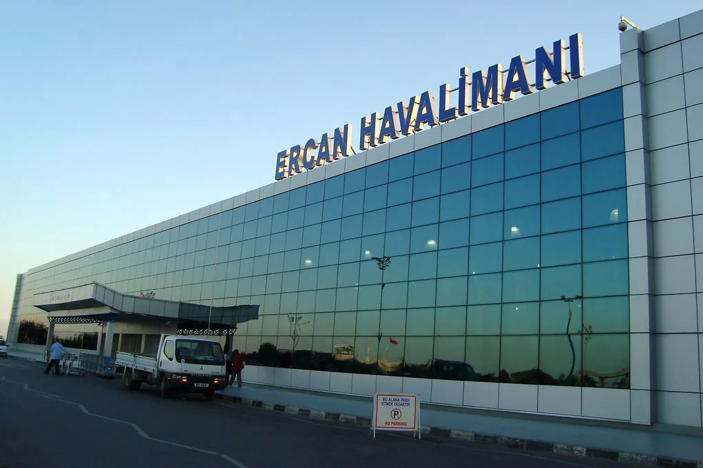 ''Ercan'' airport ''Ercan'' airport
