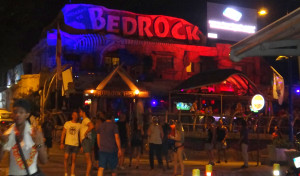 Bedrock Inn bar