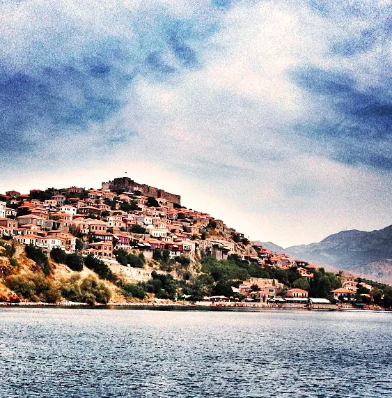 a Greek island a Greek island