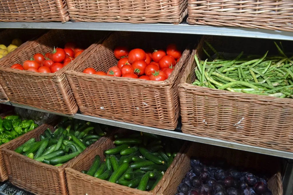 organic products at All Organic Food Market