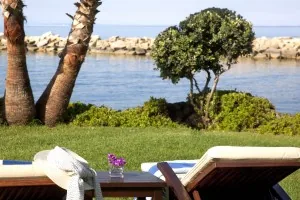 Amathus Beach Hotel - вид на пляж Amathus Beach Hotel - вид на пляж