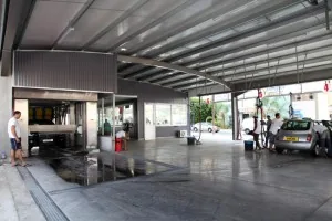 a car wash in Cyprus