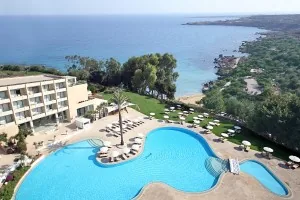 Grecian Park Hotel - бассейн и вид на море Grecian Park Hotel - бассейн и вид на море