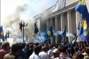 Взрыв в Киеве