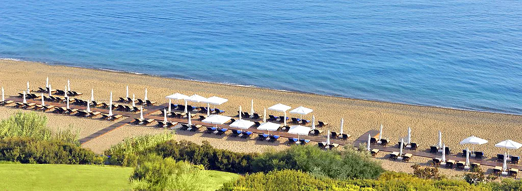 Пляж отеля Anassa Пляж отеля Anassa