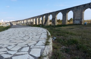 The ancient aqueduct 