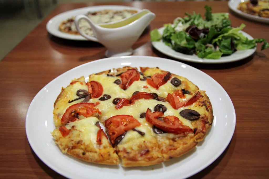 Miterranian pizza Jack's pizza. Miterranian pizza