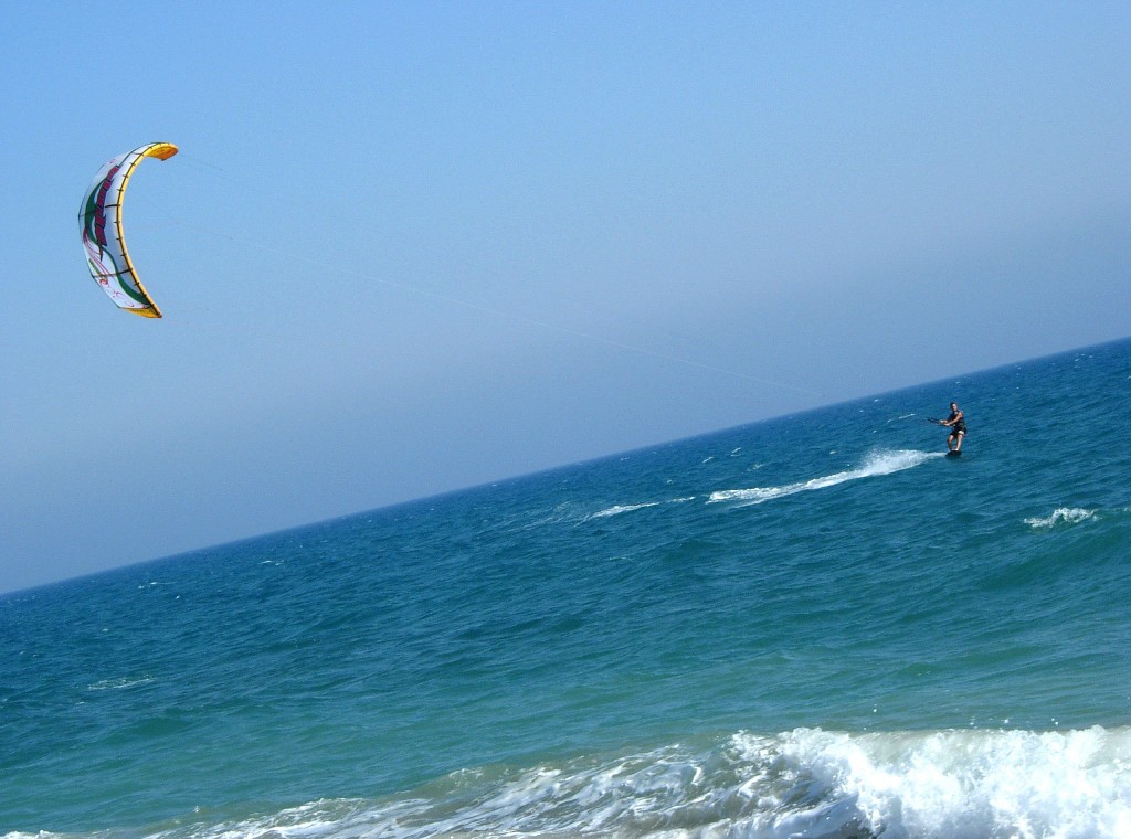 Kite surfing in Cyprus