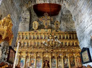 The iconostasis of the Cathedral of St. Lazarus The iconostasis of the Cathedral of St. Lazarus