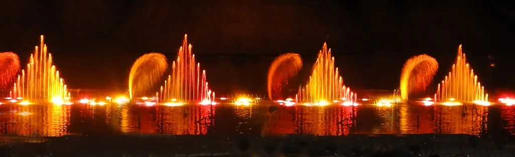 dancing water show