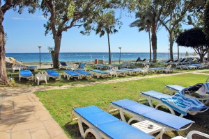 Пляж отеля Poseidonia