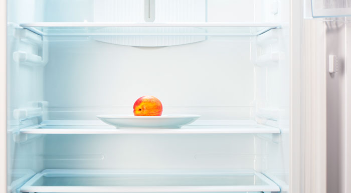 Пустой холодильник