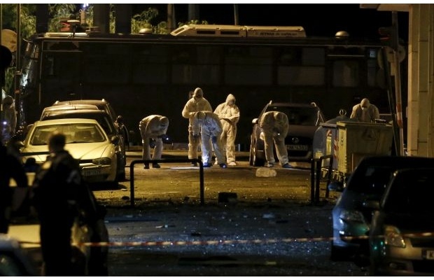 Взрыв в Афинах