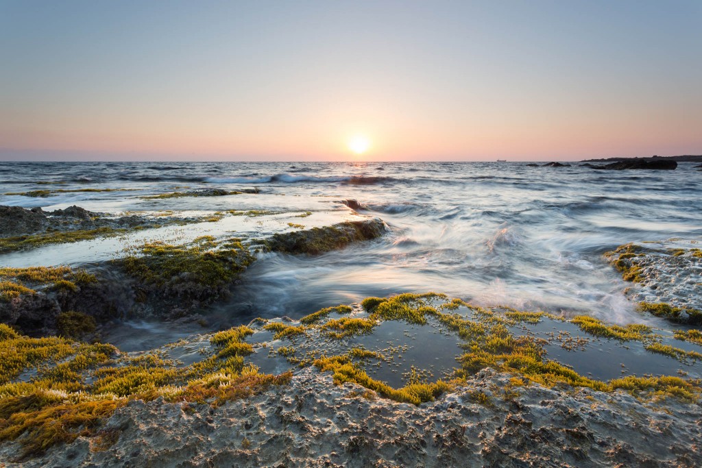  Winter sea in Cyprus