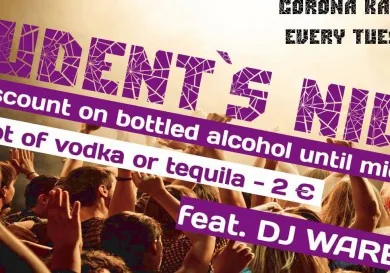 Student’s night - вечеринка в караоке-клубе Corona