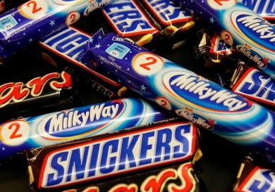 Mars, Milky Way, Snickers