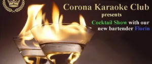 Cocktail Show в караоке-клубе Corona