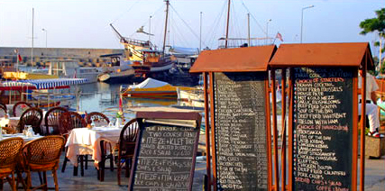 A northern Cyprus restaurant