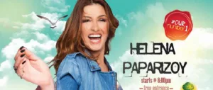 Helena Paparizou at the Ammos Beach Bar