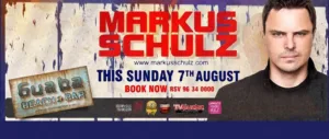 Markus Schultz at the Guaba Beach Bar