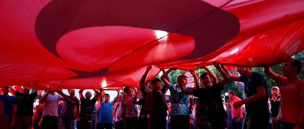 Митинг в поддержку Эрдогана