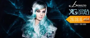 DJ Xenia Ghali at the Breeze Summer Club