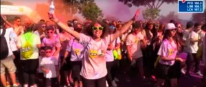 Colorful marathon in Limassol