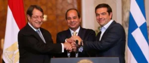 The leaders of the 3 countries met in Cairo