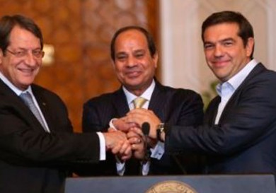 Лидеры Кипра, Греции и Египта