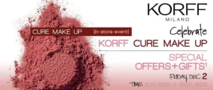 Бесплатный макияж от KORFF