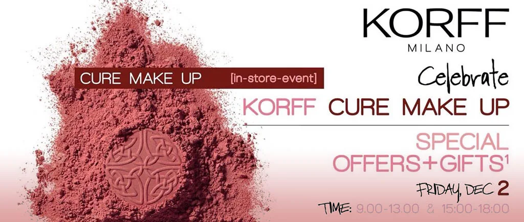 Free makeup by KORFF