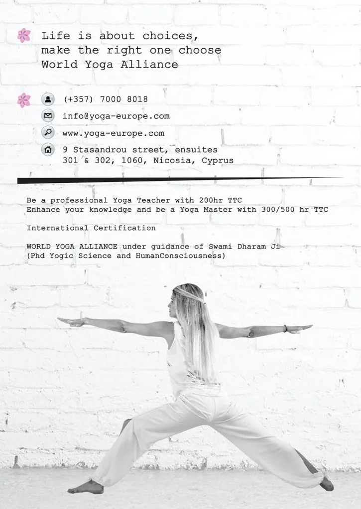 Yoga Europe School Cyprus