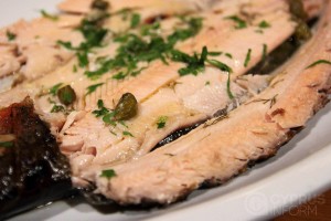 Troodos Hotel - Grilled trout