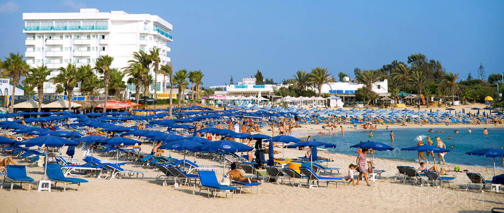 Agia Napa sandy bay