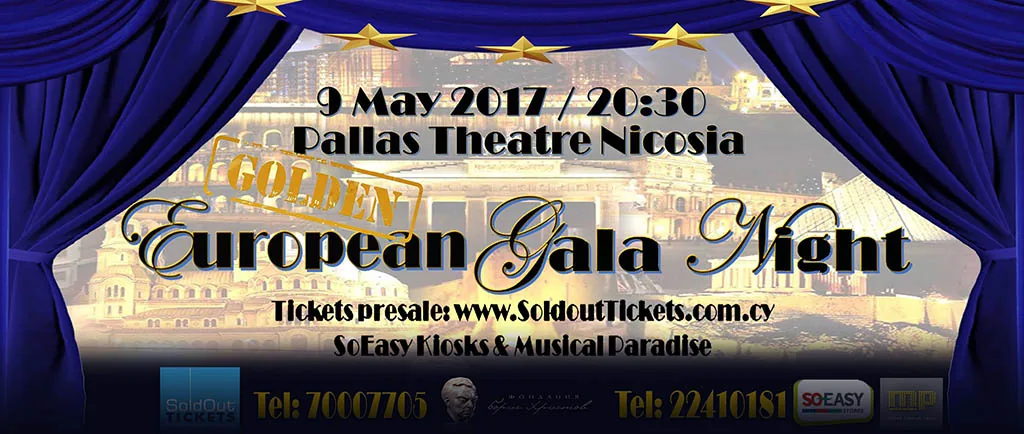 European Gala Night — Golden — концерт в Никосии