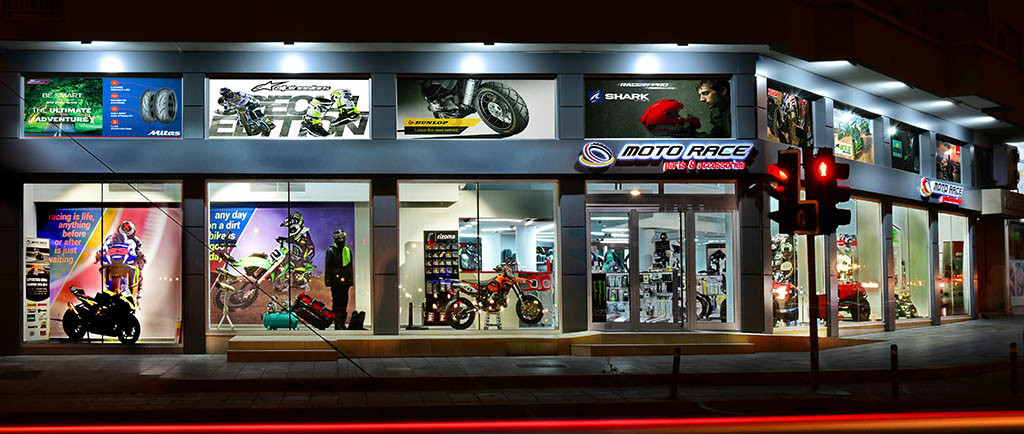 Motorace Motorcycle store in Cyprus